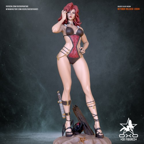 Aquatic assassin black widow - assassin,