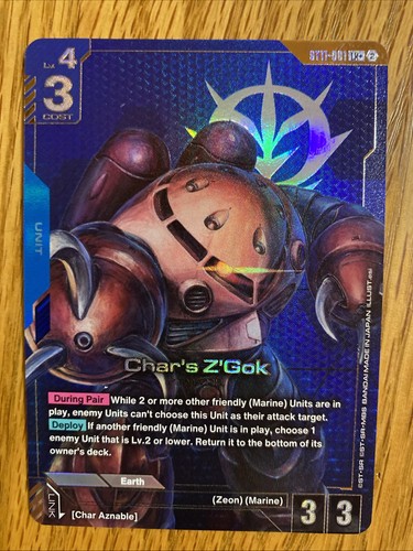 Gundam card game - gundam, z'gok