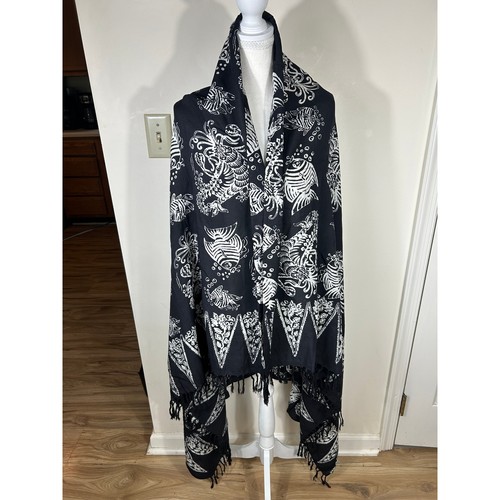 Aquatic shawl wrap - aquatic,